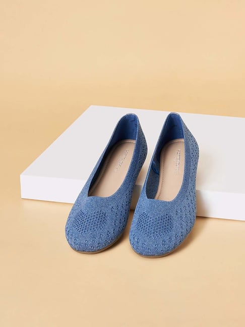 Pantaloons Junior Navy Flat Ballets