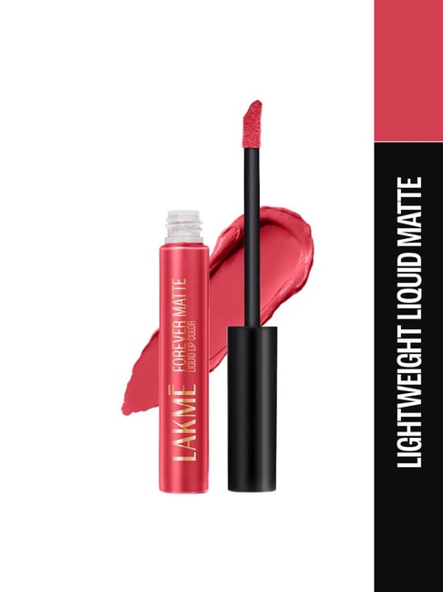 Lakme Forever Matte Liquid Lip Color Coral Candy - 5.6 ml-picture-22