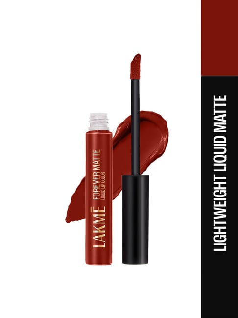 Lakme Forever Matte Liquid Lip Color Red Cherry - 5.6 ml-picture-15