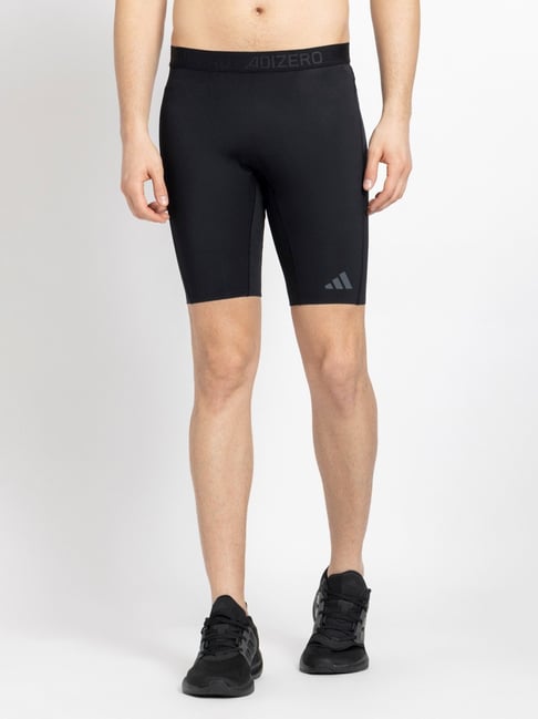 Adidas Black Fitted Sports Tights-picture-32