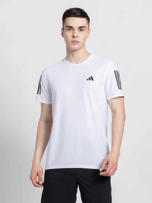 Adidas White Regular Fit Printed Sports T-Shirt-picture-36