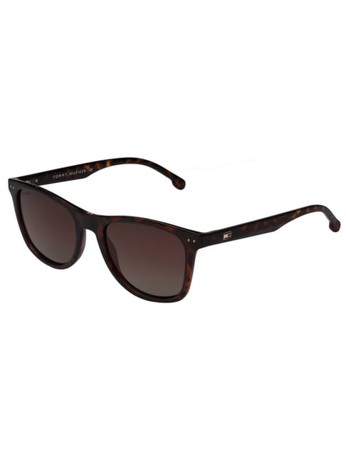 TOMMY HILFIGER Brown Wayfarer UV Protection Unisex Sunglasses-picture-12