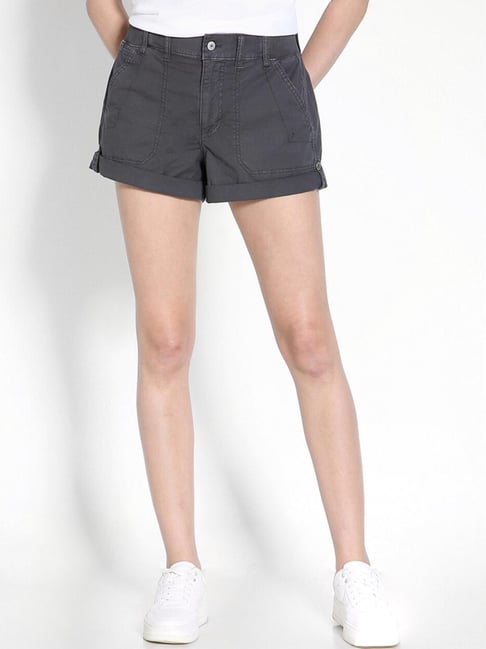 American eagle grey shorts online