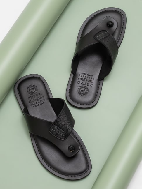 Buy Privo by Inc.5 Men's Black Thong Sandals for Men at Best Price @ Tata  CLiQ