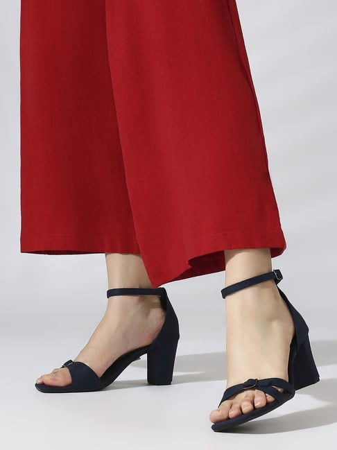Inc.5 Women's Navy Ankle Strap Sandals-image-47