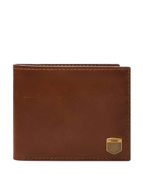 Fossil Brown Solid Bi-Fold Wallet-picture-11