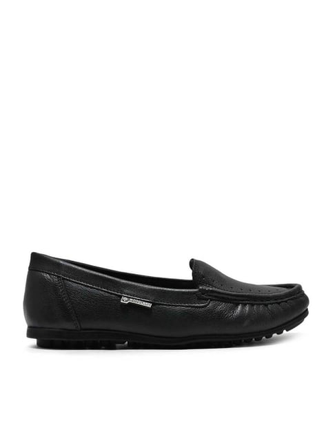 Buy Woodland Women's Black Casual Loafers for Women at Best Price