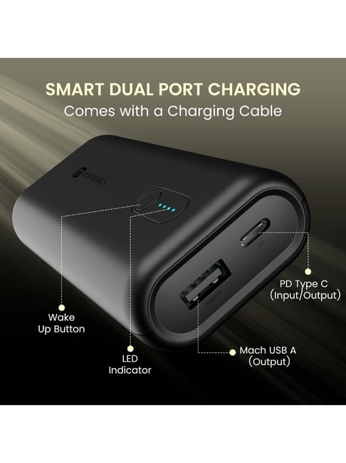 Charging Cable Power Pod Portable Charger Portronics Power Pod