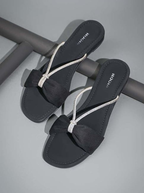 Rocia by Regal Women's Black Casual Sandals-picture-46