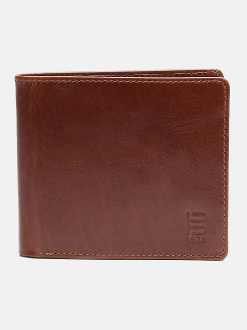 BAGATT Capua Brown & Blue Leather Bi-Fold Wallet-picture-12