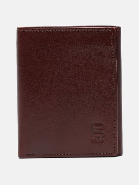 BAGATT Capua Brown Leather Tri-Fold Wallet-picture-36