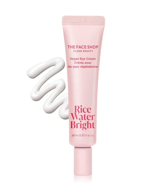The Face Shop Rice Water Bright Vegan Eye Cream - 20 ml