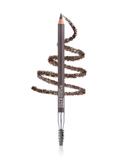CHAMBOR Studio Pro Lasting Brow Definer Pencil 01 Brown Black - 1.08 gm