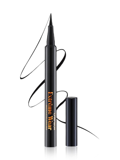 CHAMBOR Extreme Wear Sketch Eyeliner Pen 01 Carbon Black - 1.1 ml-picture-19