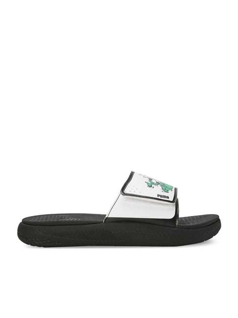Puma Men's Softride Super White Slides-picture-12
