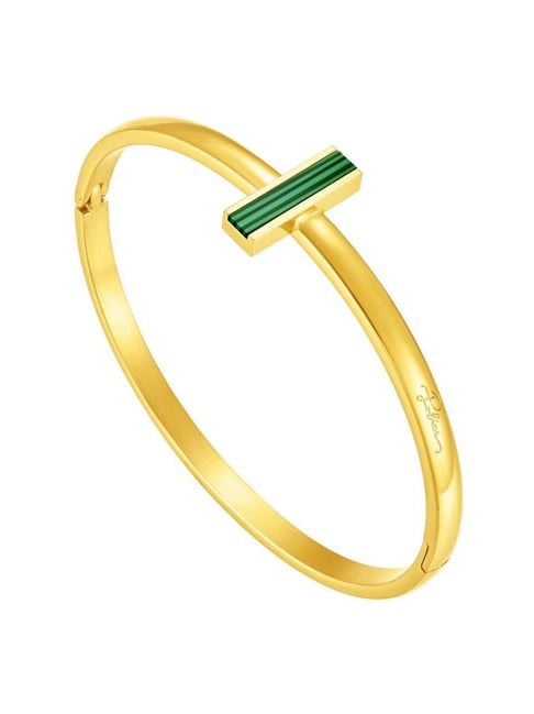 Police Gold Color Bracelet for Women PEJLG0004004