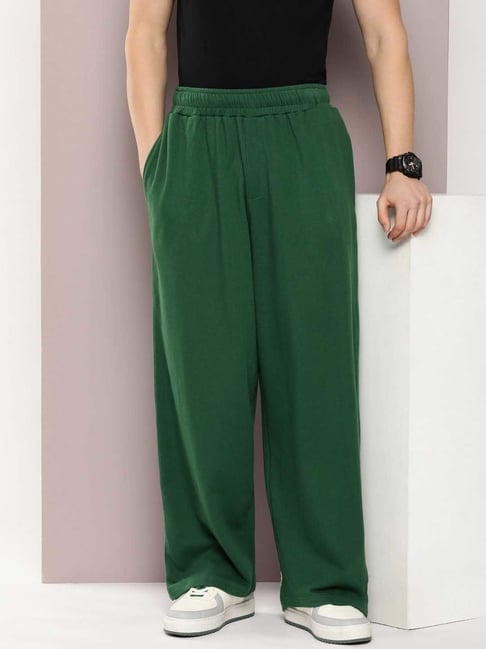 Dillinger Green Regular Fit Baggy Korean¿Trackpants-picture-27