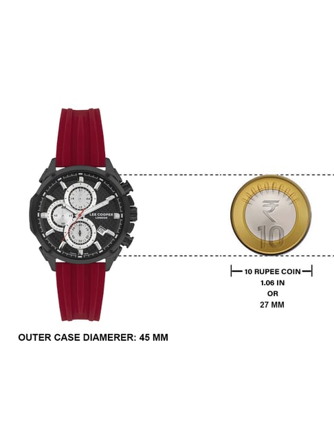 Lee Cooper LC07253.658 Chronograph Watch for Men