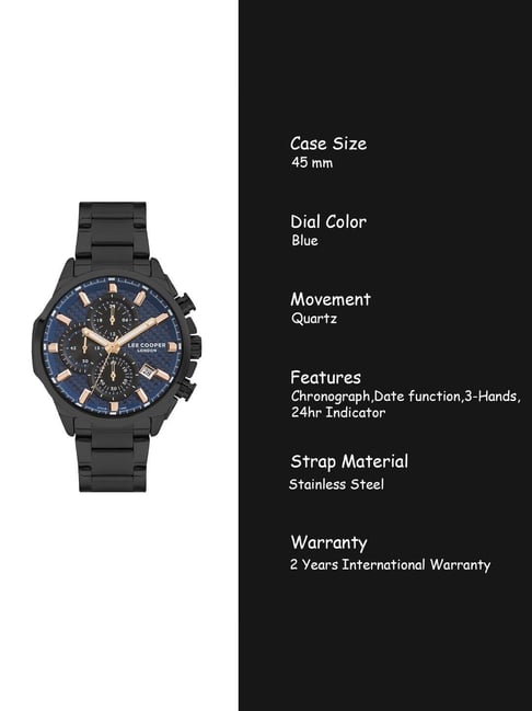 Lee Cooper LC07254.690 Chronograph Watch for Men