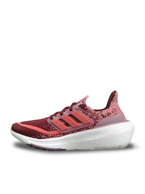 Buy Adidas Women s ULTRABOOST LIGHT Red Running Shoes for Women at Best Price Tata CLiQ