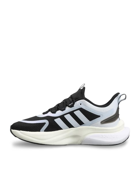 Adidas Men's AlphaBounce Plus Black Running Shoes