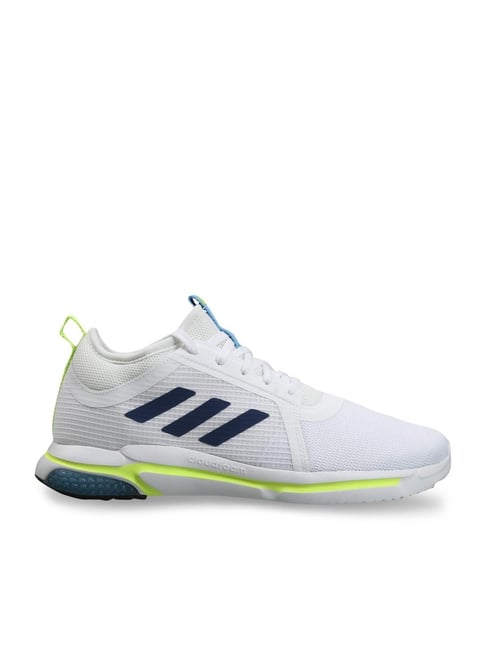 Adidas Men's Track-One White Running Shoes