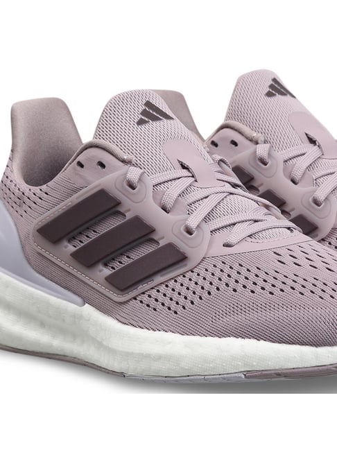 adidas gazelle silver green womens Women's Adidas Pureboost 23 Shoes :Grey Two main image 0