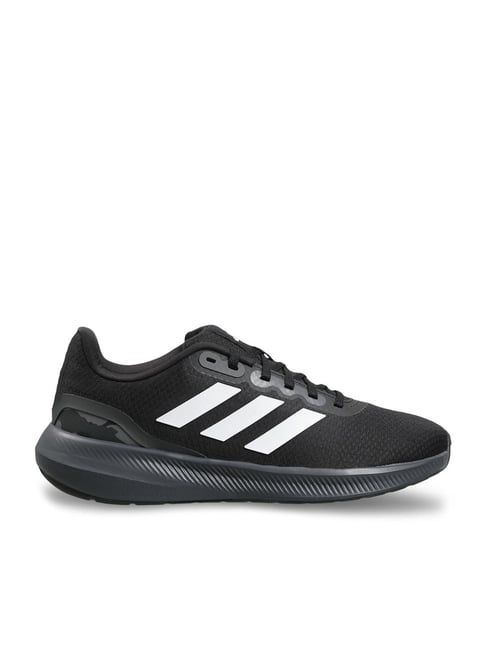 Adidas Men's RUNFALCON Black Running Shoes