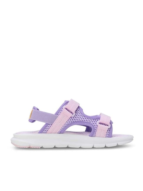 Puma Kids Evolve Vivid Violet Pink Floater Sandals