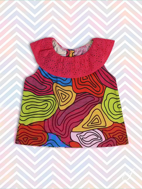 MINIKLUB Kids Multicolor Printed Top