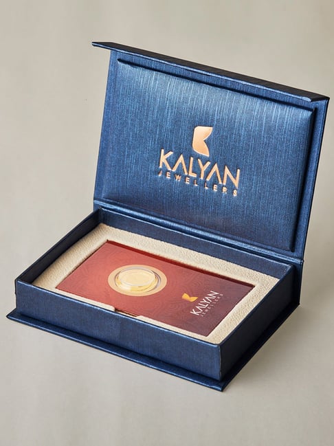 Buy Kalyan Jewellers Rose 22k (916) 4gm BIS Hallmarked Gold Coin