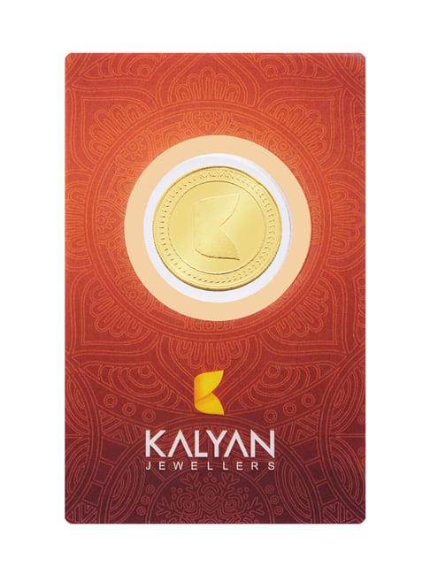 Buy Kalyan Jewellers Rose 22k (916) 8gm BIS Hallmarked Gold Coin