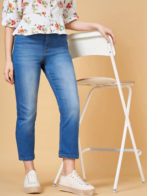 YU by Pantaloons Blue Mid Rise Jeans-picture-18
