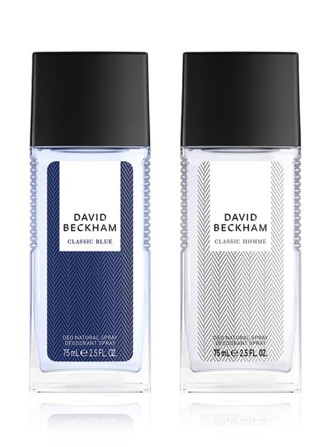David Beckham Classic Blue & Classic Homme Deodorant Spray Combo-picture-16