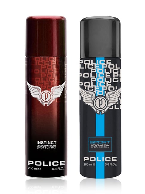 POLICE Instinct & Sport Deodorant Body Spray for Men Combo-picture-16