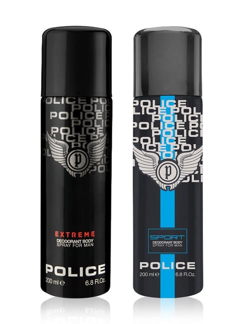 POLICE Extreme & Sport Deodorant Body Spray for Men Combo-picture-17