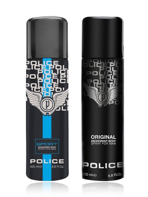 POLICE Sport & Original Deodorant Body Spray for Men Combo-picture-12