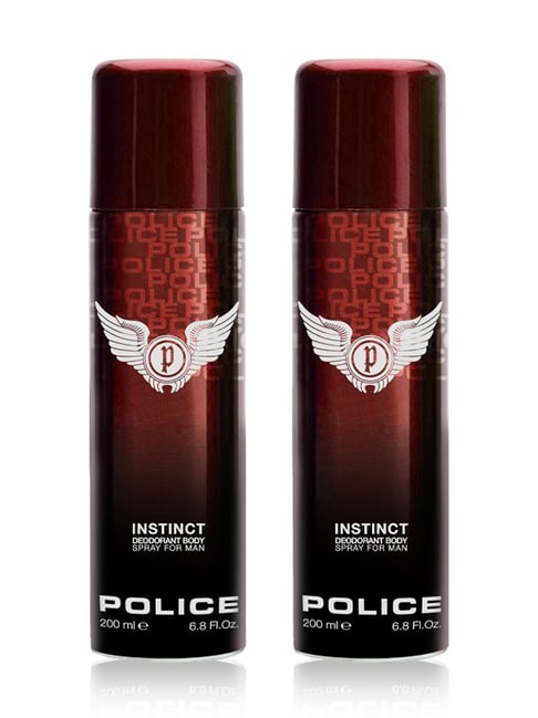 POLICE Instinct Deodorant Body Spray for Men Combo-picture-14