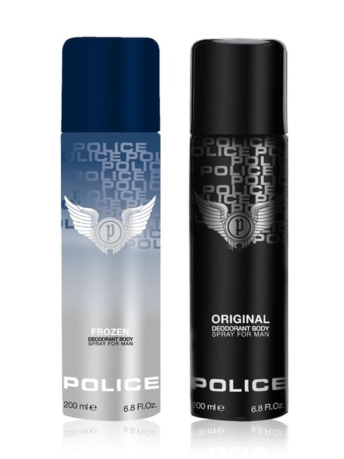 POLICE Original & Frozen Deodorant Body Spray for Men Combo-picture-18