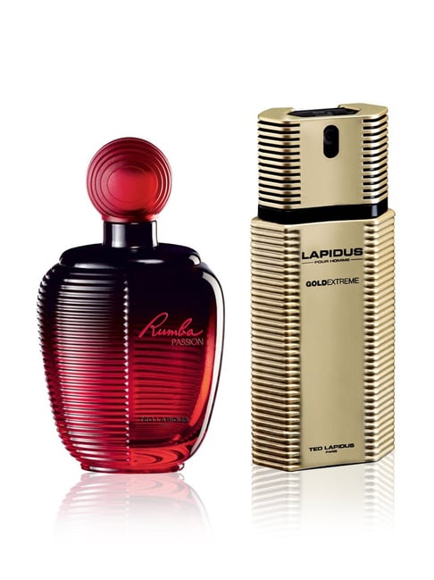 Ted Lapidus Rumba Passion Pour Homme Gold Extreme Eau de Toilette Combo