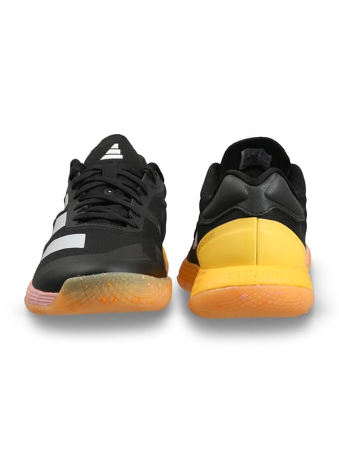adidas gazelle silver green womens adizero fastcourt 1.5 handball shoes cloud white / core black / beam orange   Footway.com