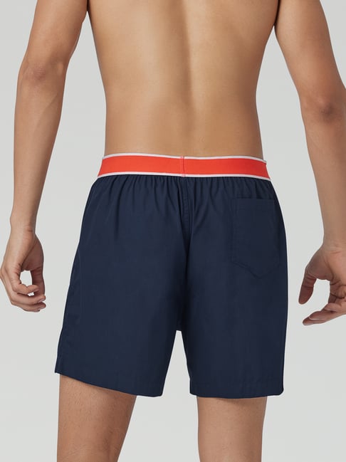 XYXX Navy IntelliEaze Super Combed Cotton Boxers