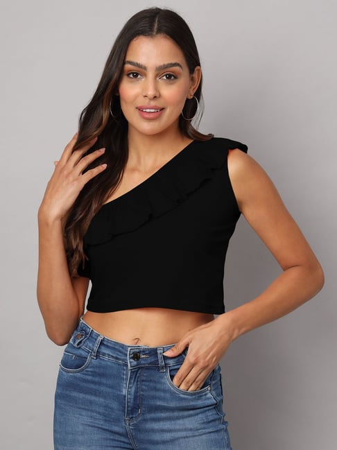 BRINNS Black Crop Top-picture-21