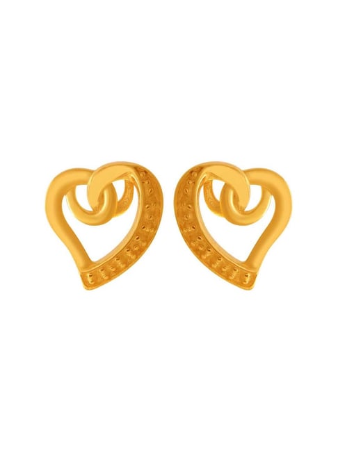 Ear Ring Anjali Jewellers Earring Tops Gold Ear Tops Anjali