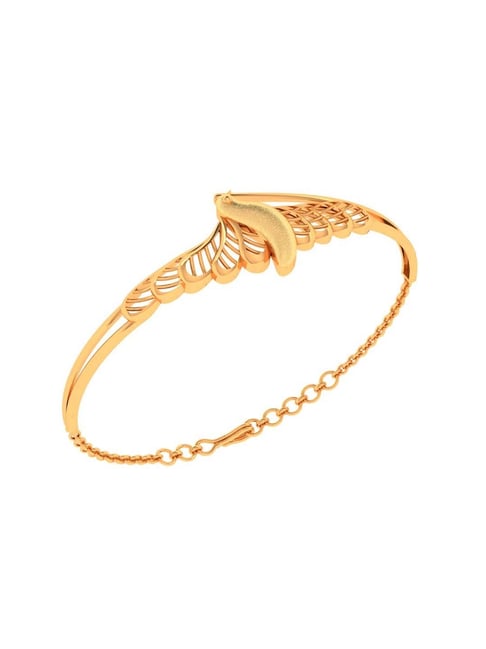 P.C. Chandra Jewellers 14k Yellow Gold Bird Bracelet for Women & Girls