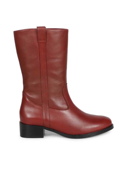 Buy Saint G Women's Inès Florian Burgundy Booties for Women at
