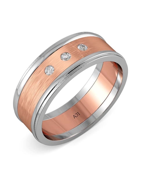 Mens Rings Rose Gold Thin Band Ring Buy Joyalukkas Royal Rose Gold