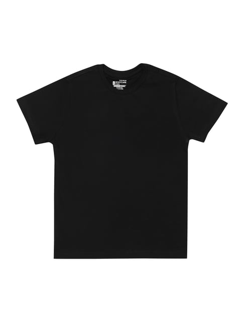 Bodycare Kids Black Solid T-Shirt