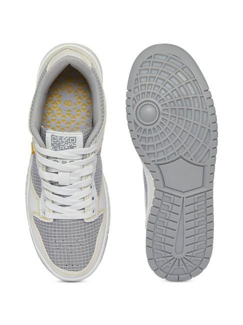 Ajile by Pantaloons Men's Grey Casual Sneakers