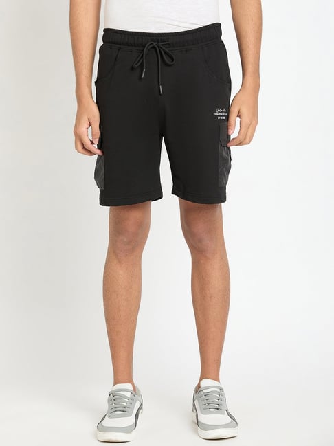 Club York Black Regular Fit Shorts-picture-25